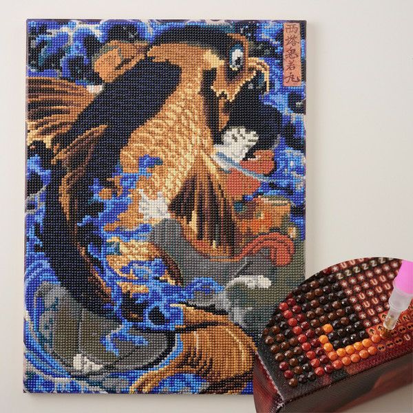 お取り寄せ】ダイヤモンドフィックス ダイヤモンドアート 浮世絵