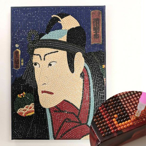 お取り寄せ】ダイヤモンドフィックス ダイヤモンドアート 浮世絵