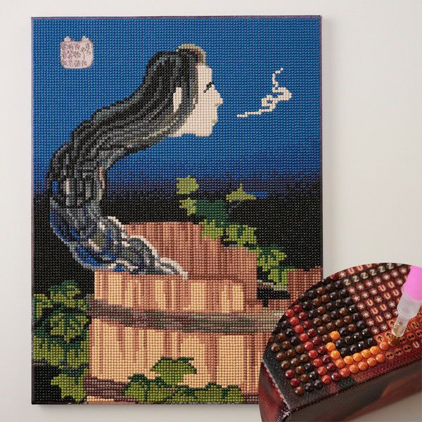 お取り寄せ】ダイヤモンドフィックス ダイヤモンドアート 浮世絵