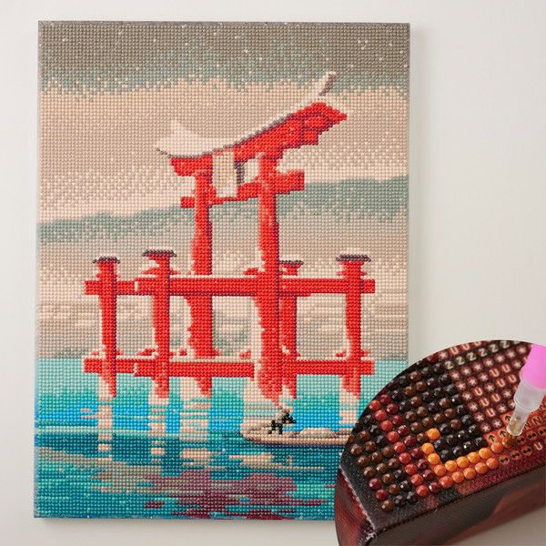 お取り寄せ】ダイヤモンドフィックス ダイヤモンドアート 浮世絵