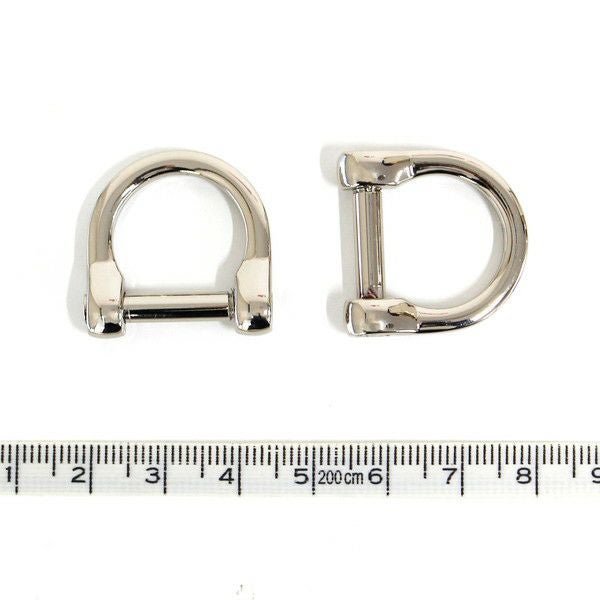 ネジ式Dカン 巾約1.5cm対応 4個入 | 手芸材料のネットショップ つくる