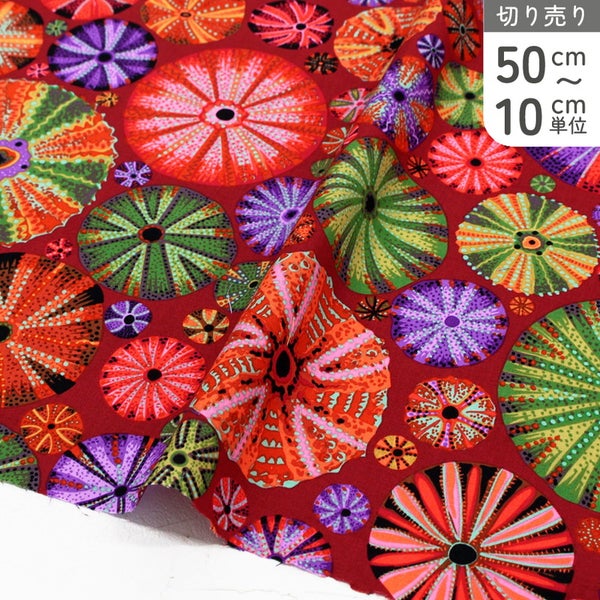 FSP-943 カラフルドット サークルアート ブラウン