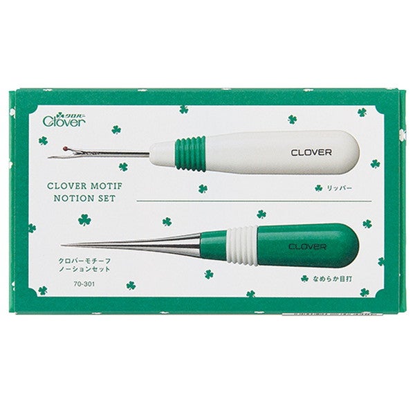 Clover クロバーモチーフ ノーションセット 目打ち＆リッパー | 手芸
