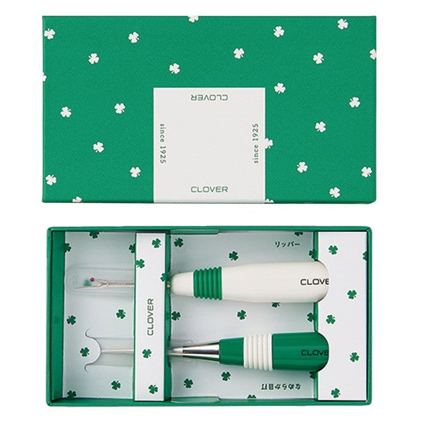 Clover クロバーモチーフ ノーションセット 目打ち＆リッパー | 手芸