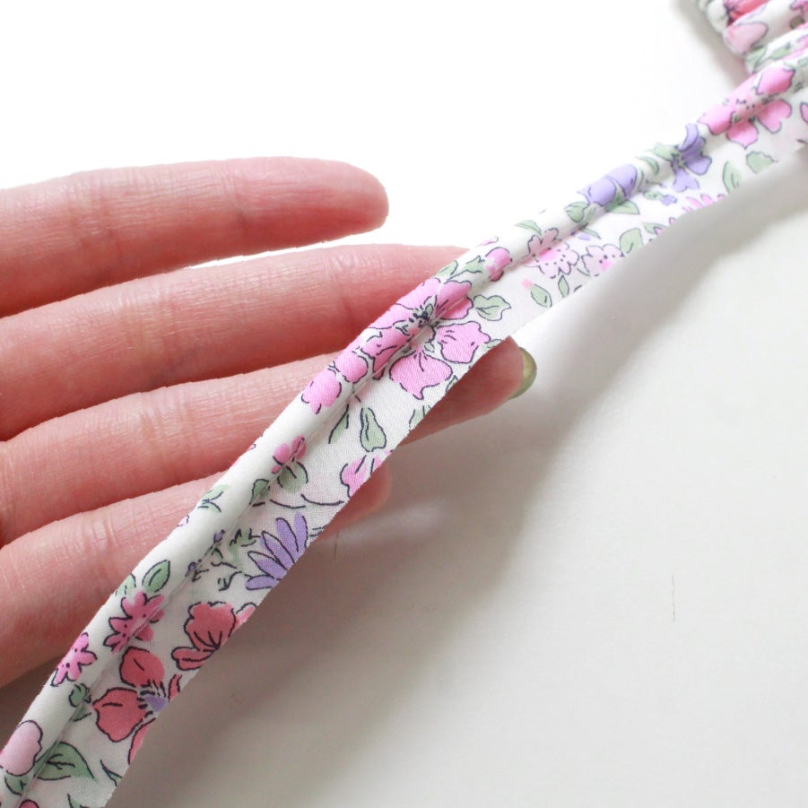 リバティプリント使用 パイピング 太芯 約13mm×1.5m タナローン 綿100