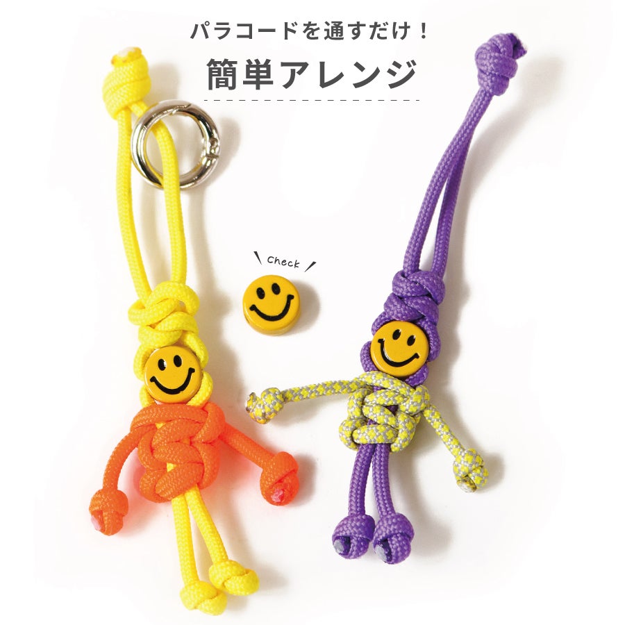 メルヘンアート ニコちゃんビーズ φ12mm 3個入 穴径約5×3mm デコビーズ