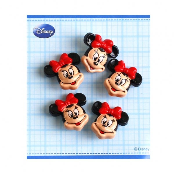 東京ディズニーリゾート ボタンマスコット ミニー ボタンアクセサリー レア 希少 パイオニア ボタン ディズニー ミニーマウス DI200-DI77 ぼたん 目印