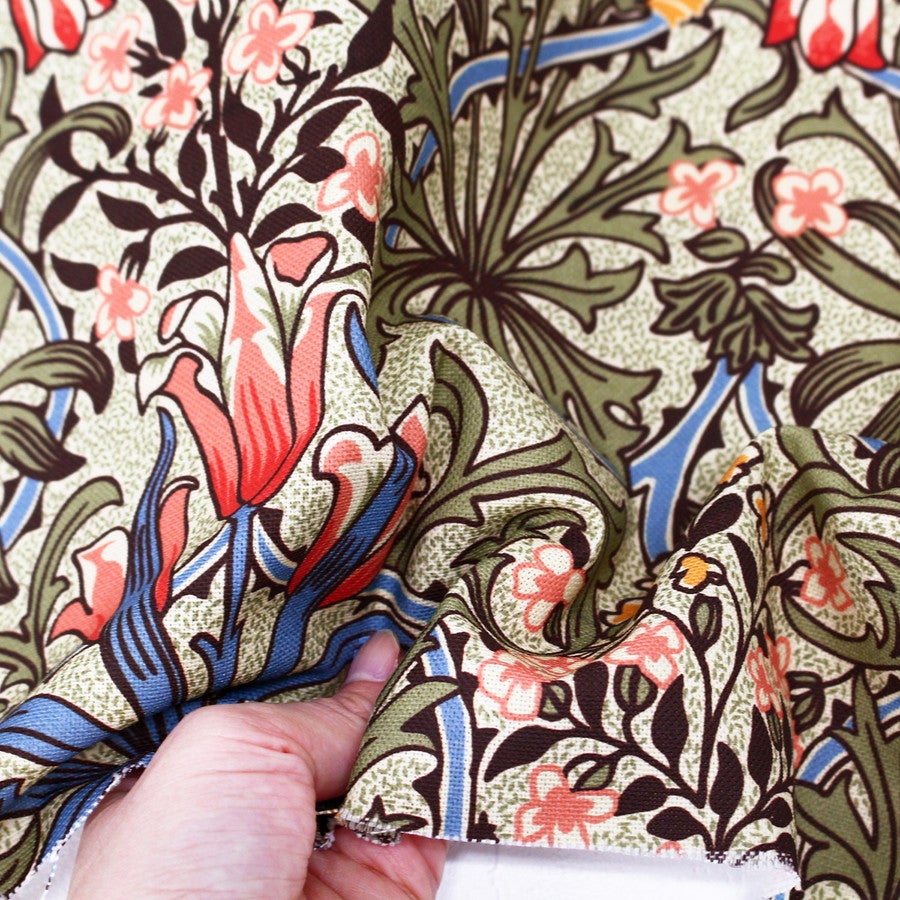 輸入生地 生地 生成り地 花柄 William Morris ウィリアム・モリス 輸入