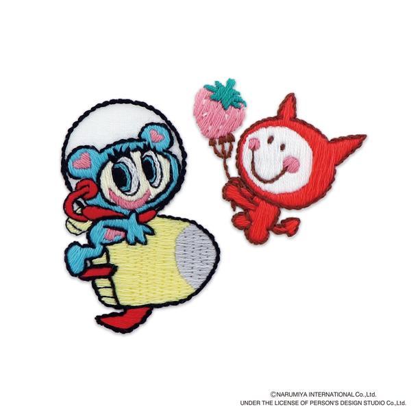 はってはじめる刺しゅうキット 「エンジェルブルー」 ナカムラくん