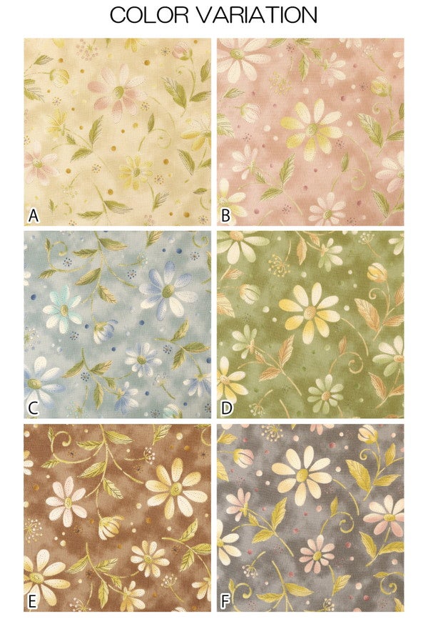 生地 MINAMI KUMIKO collection 花柄 最低単位50cm～10cm単位の