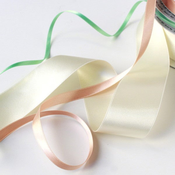 Blanc de コア リボン Nダブルサテン 24mm×15m ラッピング