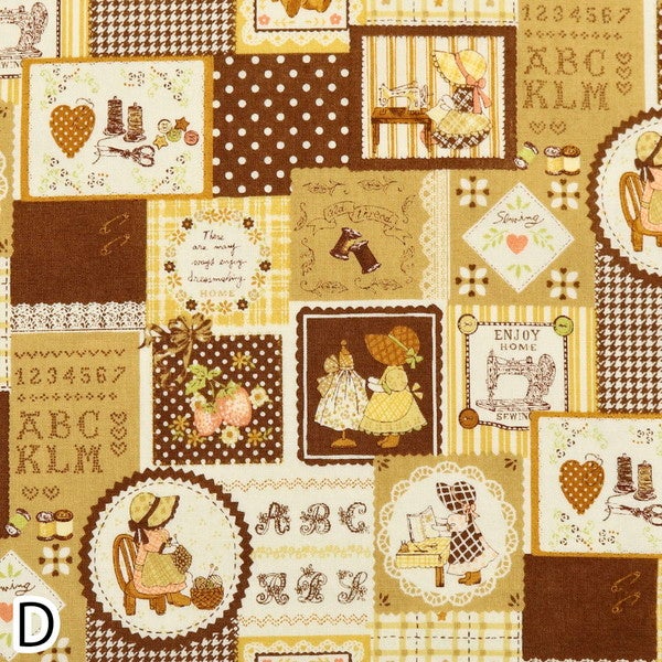 生地 MINAMI KUMIKO collection Sunbonnet Sue サンボンネット・スー