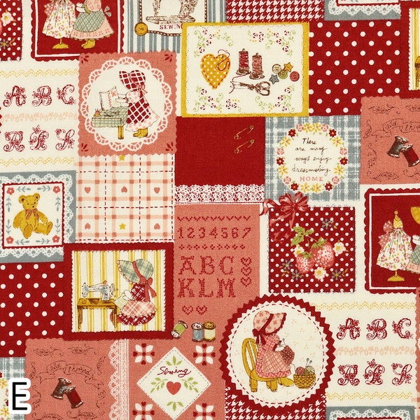 生地 MINAMI KUMIKO collection Sunbonnet Sue サンボンネット・スー
